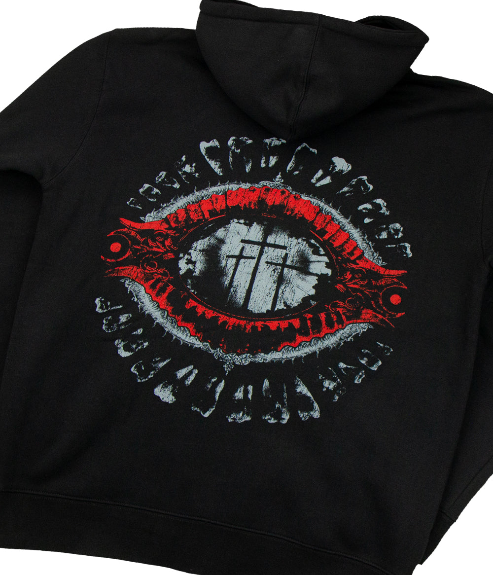 Lorna Shore Teeth Zip Hooded Sweatshirt