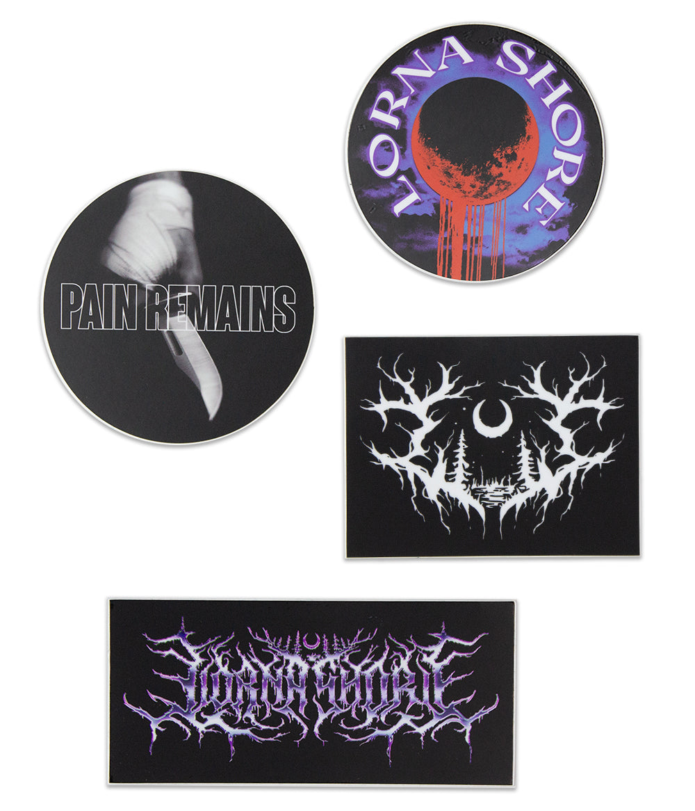 Lorna Shore 4 Sticker Pack