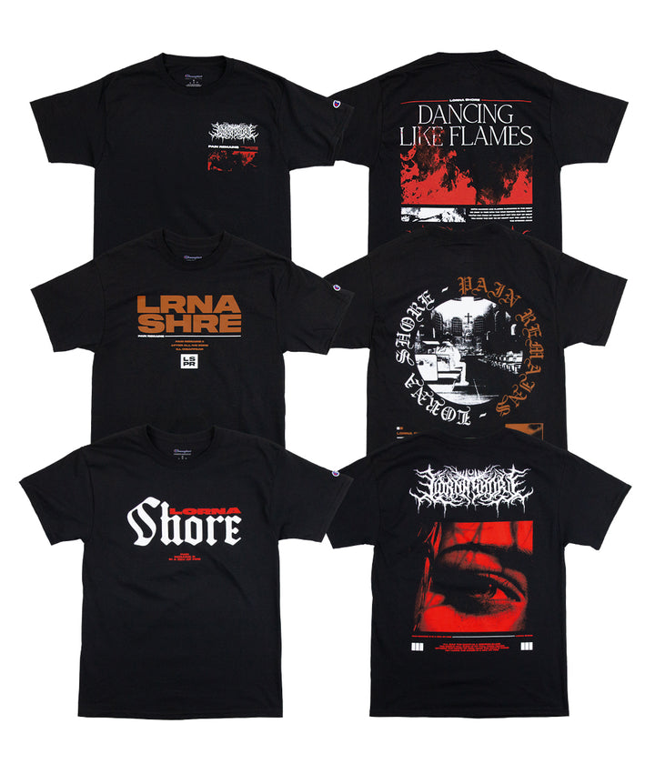 Lorna Shore Pain Remains Trilogy Shirt Bundle